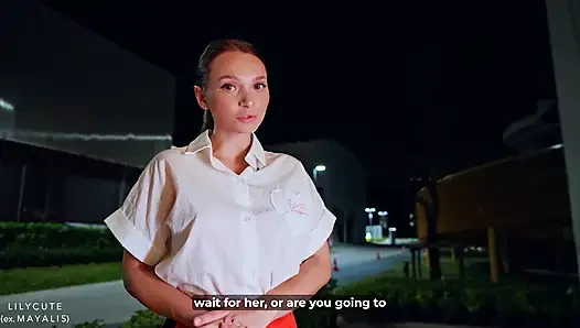 Waitress Fucked up My Order so She Let Me Fuck Her as Payment