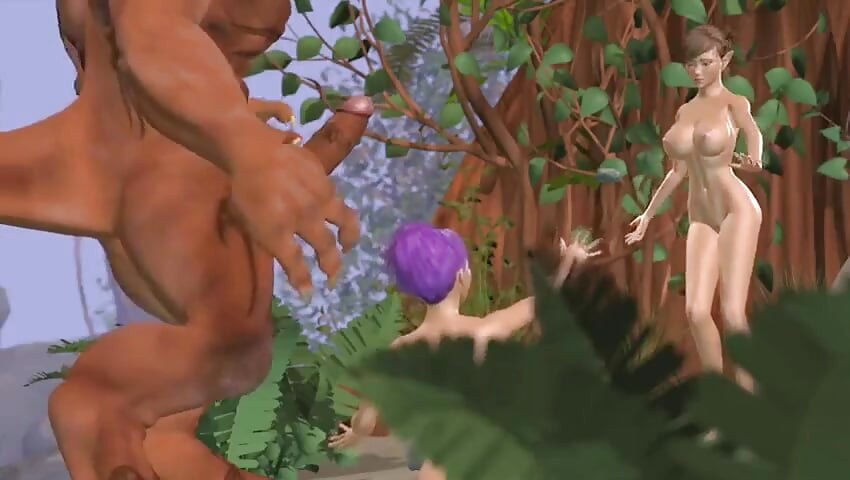 Sexo a três interrompido: Monstro Orc destrói dois elfos inocentes