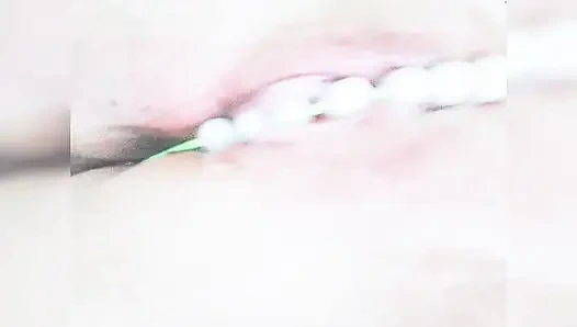 Arab Hijab Sister Stuff Pussy With Panties Beads Home Alone Fun