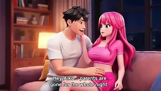 Сводная сестра соблазняет его сводного брата для выполнения ее желания