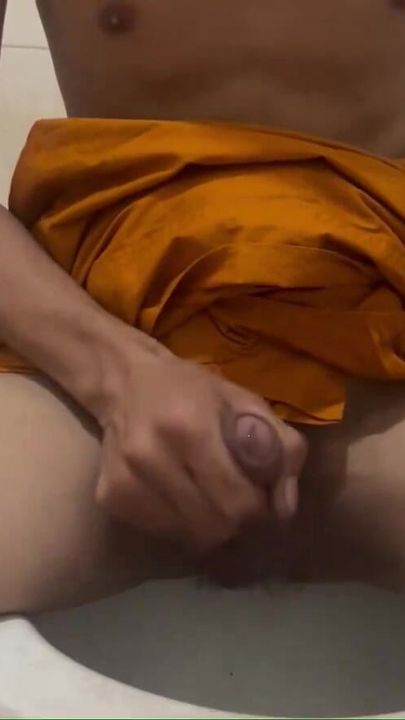 The genitals of a monk