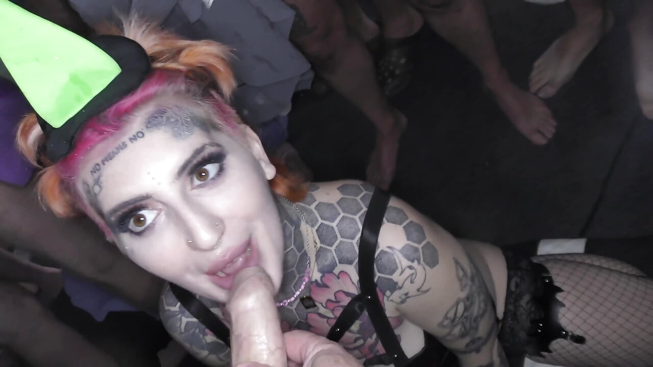 The Real Bukkake Sperm Party Vol 35 #6a