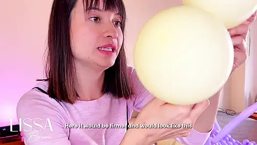 Пособие по платье с воздушным шариком