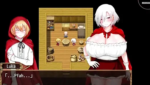 Luka und Allen Two rotreit dildo wollen sex hart ficken, hentai ahegao milf-königin