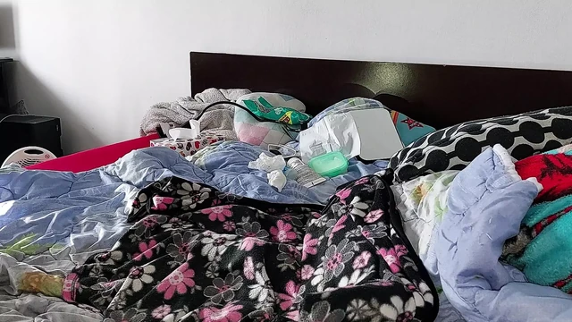 Hot Wife Fingers Pussy Until Orgasm. Female Masturbation with Moans.