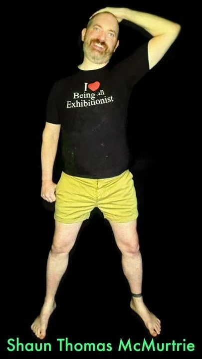 shaun loves to show himself off to all