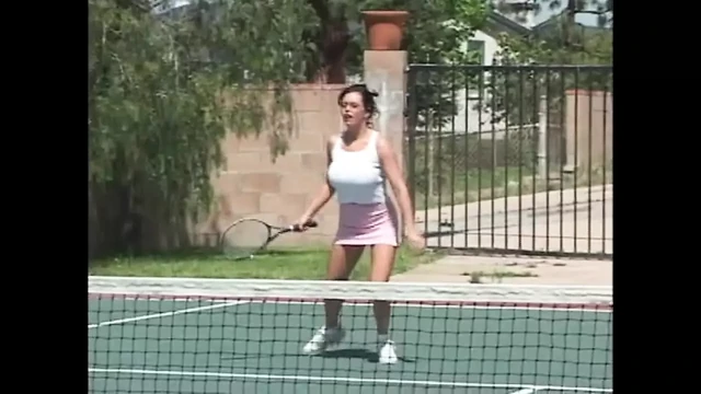 Milf brunette fucked from behind