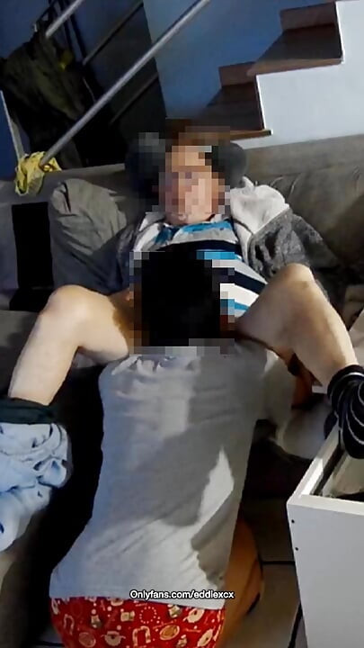 Young (19) Faggot Gives Grandpa a Blowjob (69)