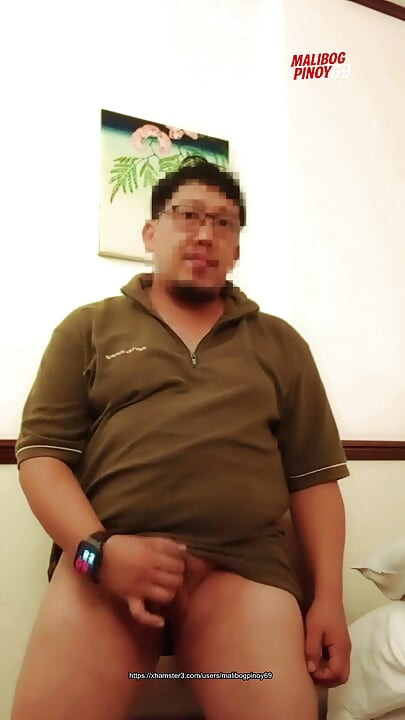 뚱뚱하고 뚱뚱한 아시아 아빠, Veiny Shaft