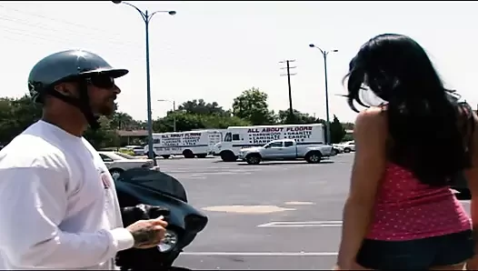 Briana Blair Takes A Huge Penis In Her Tiny Vagina