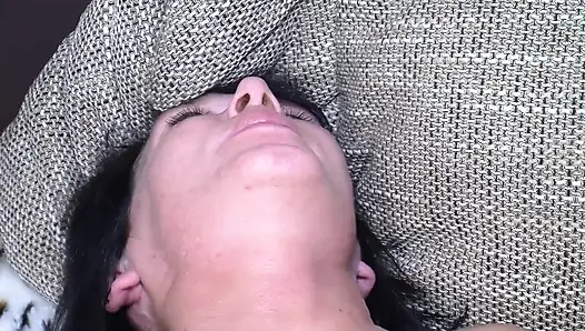 Mature Blonde MILF Over 40 Sucking Cock and Getting Pounded Wild