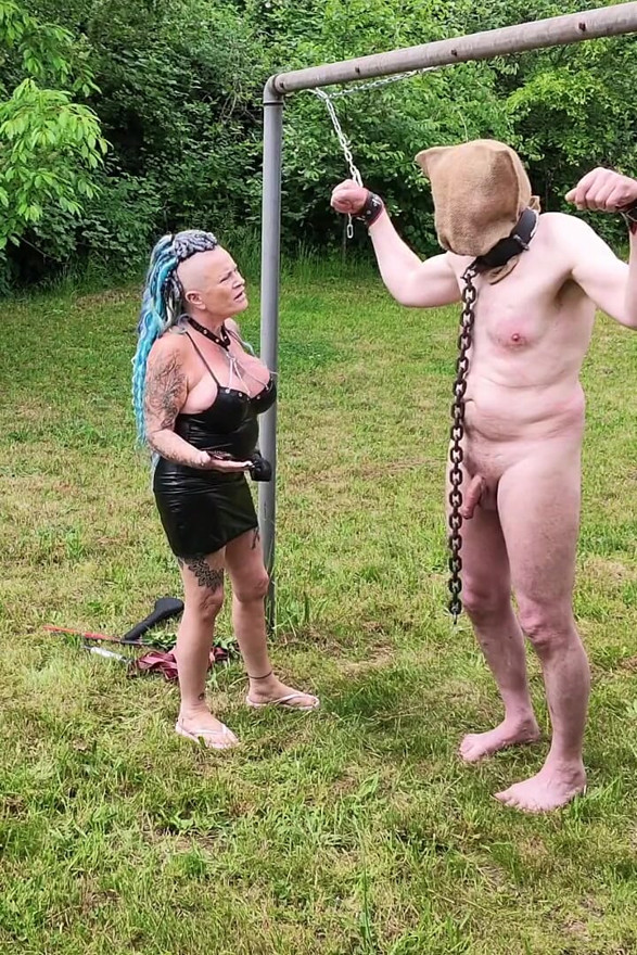 Whipped Naked in Nature