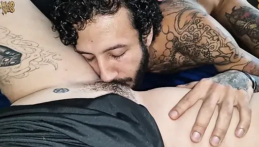 Small Tits Catgirl Fucked Hard in the Ass and Creampied by a BBC