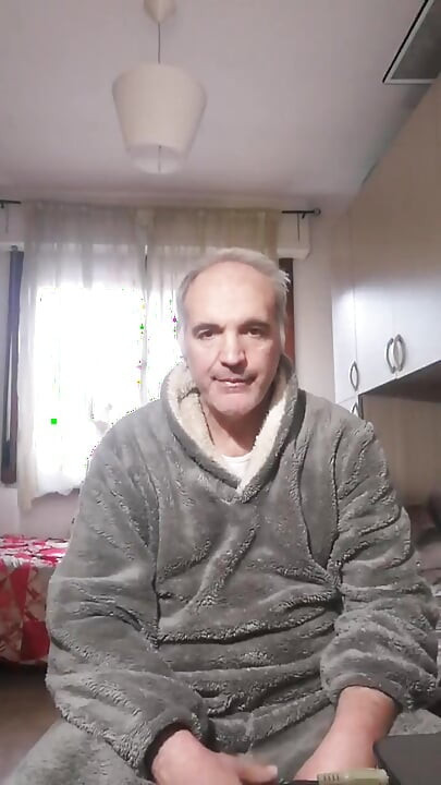 I Piss in the Garbage Can and Jerk My Cock for My Friend Franco!