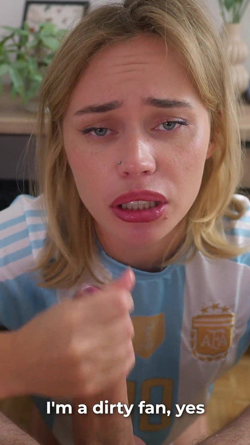 Marcar um gol em Mim, torcedor argentino punido por implorar por cartão vermelho de Messi