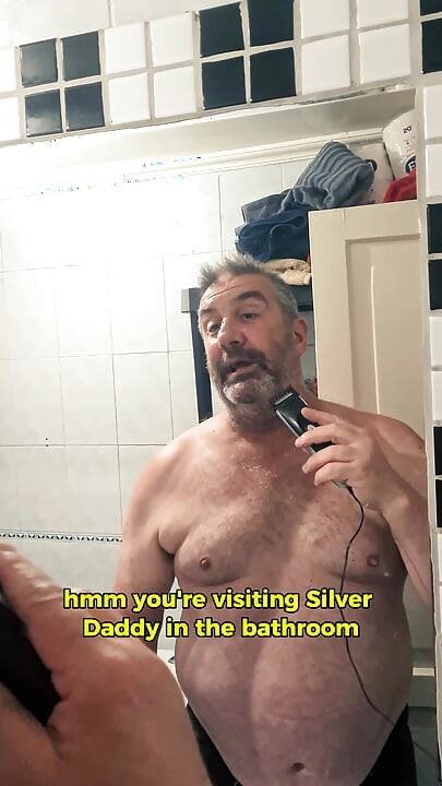 Before the Fight - Silver Stepdaddy Boxer POV