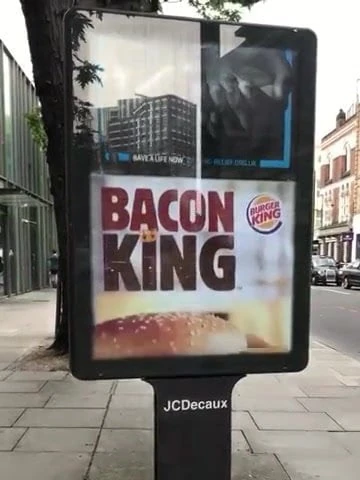 street advert