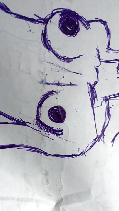 Honey after drawing
