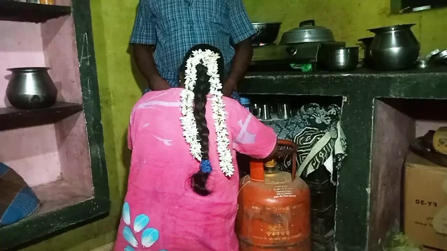 Village girl kichen doggy style