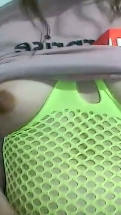 Transgirl lactation, young sissy milks her hormonate tits, teen shemale torture her nipples and slaps them. | Clip 1