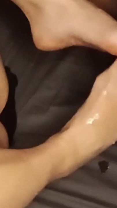 Must-see moment from "LittleMissMiniFeet Homemade Footjob 3"