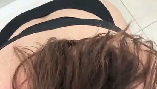 Solo girl public masturbation