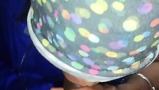 Completely removed in the mouth