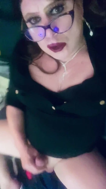 Krissy Sweets Stroking Her She Cock