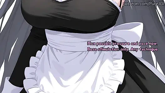 Rio from Blue Archive tests her new innovation on you (Feet and Pantyhose)