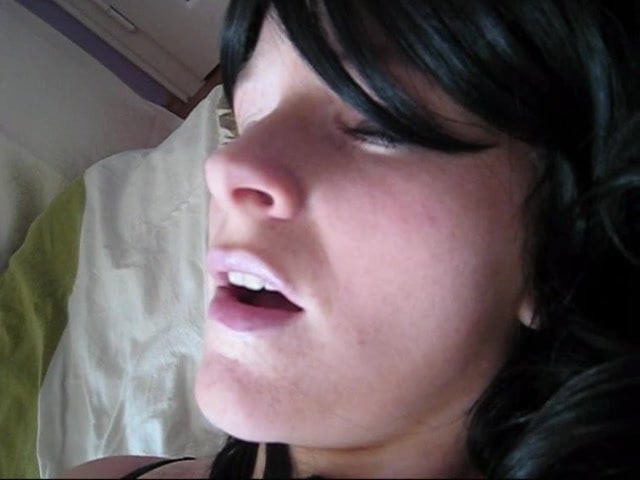big titted woman fucks herself