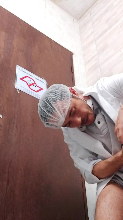Thrilling moment from "Nurse Takes Off Condom While Having Sex With Asian Doctor in Hospital Bathroom"