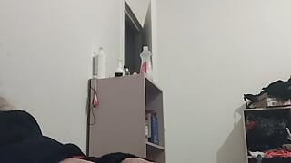 I lock up my patetic swatter's cock