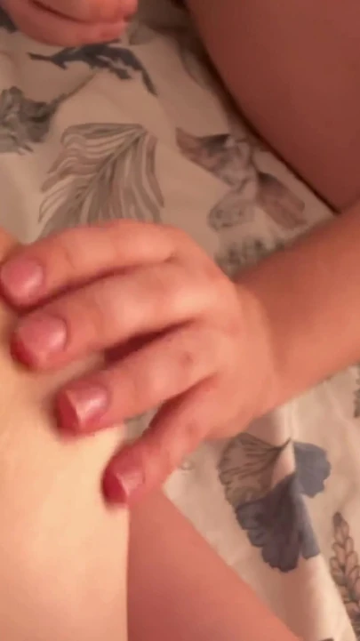 Must-see moment from "yes come on suck my big nipples in cream"