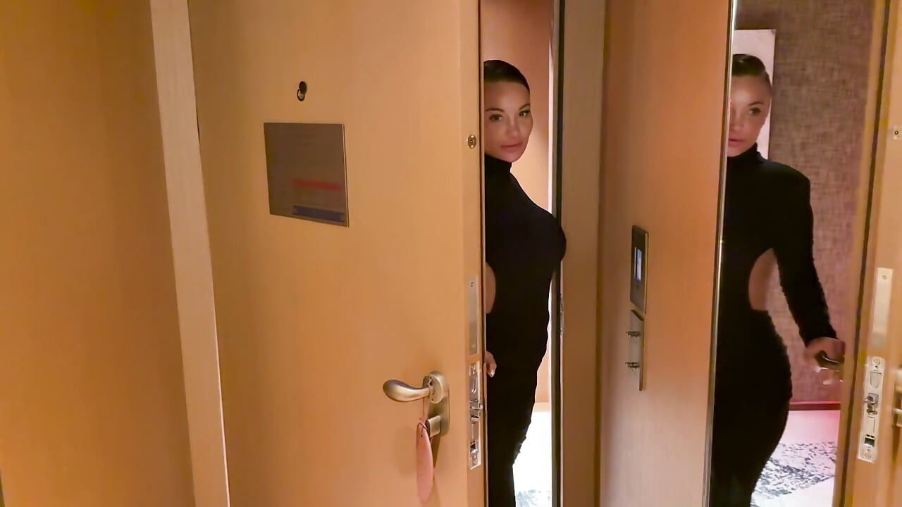 Evening Romantic Homemade Fuck Monika Fox with Lover in Hotel