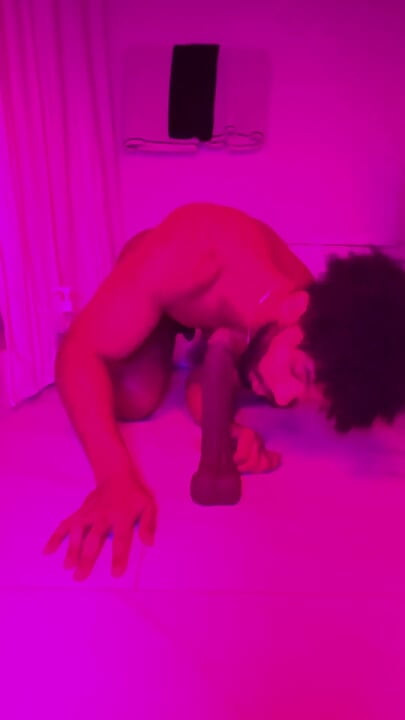 11 Inches Deep- Dildo Ass Stretching