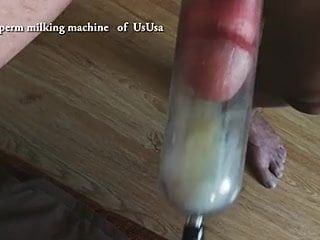 La machine à traire de sperme d&#39;Ususa