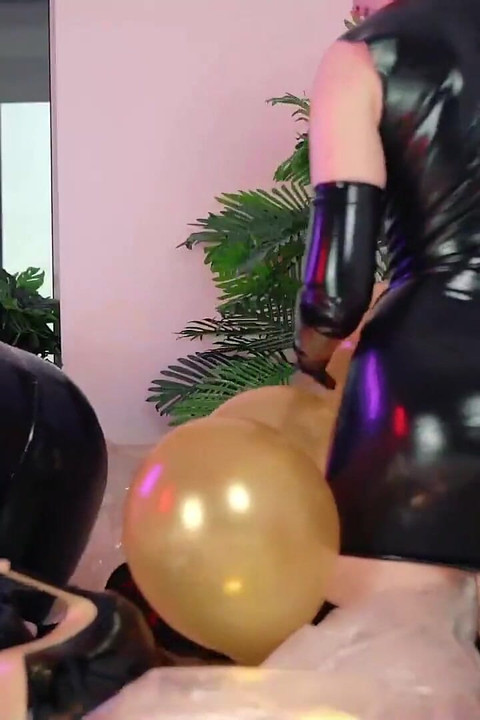 คลิปสั้นวิดีโอเครื่องรางลาเท็กซ์แอร์บอลลูน