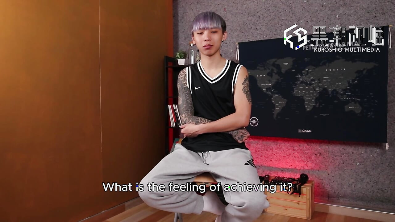 No.ksgh06 Climax Labs Ep.45 문신을 한 팔과 전립선 요실금의 잘생긴 남성 모델. 1-5화