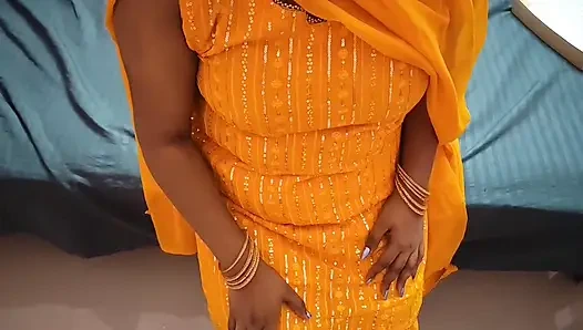 Yello haldi lehenga'daki masum sali sınavlarla karıştırılıyor - jija pratik evlilik dersi veriyor