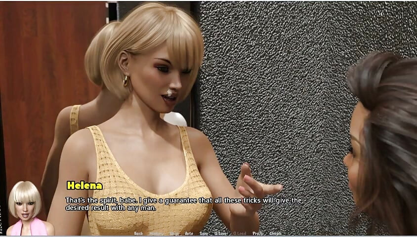 Temptaion Are Everywhere - Gameplay - Roleplay - Girlfriend Shows How to Blowjob in Public Clothing Stall to Her Female Friend