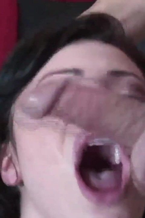 Tattoo girl rides a hard dick on the sofa to a cumshot