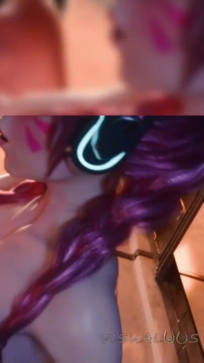 Overwach Dva fucks rich in various positions | Clip 2