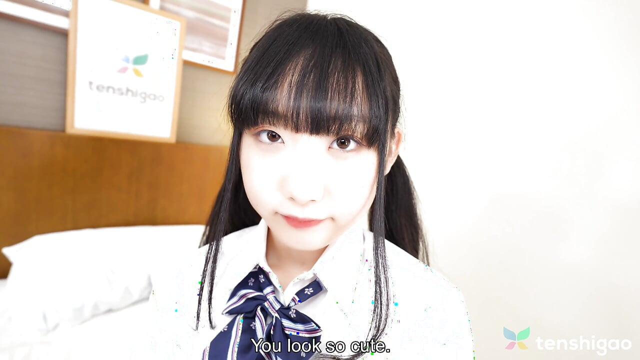Rin Nanba Comes Back in a Cute Uniform to Show off Her Sweet Hairy Pussy