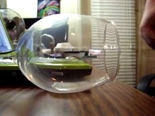 cum in glass