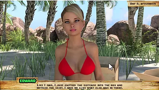 Edepsiz ada #6 - aynı anda iki kadının tadını çıkaramayan