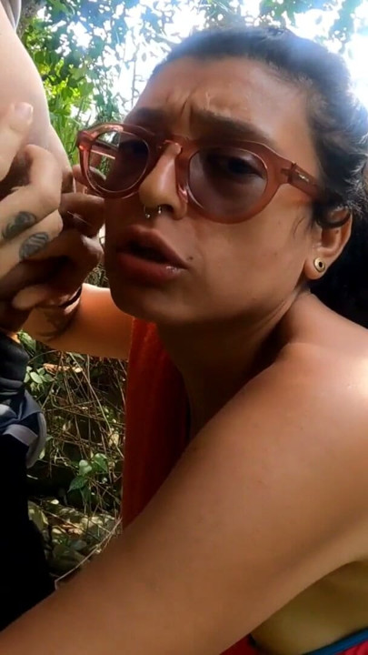 Outdoor sex now at the river blowjob with sex and happy ending sucking ass #454 | Clip 1