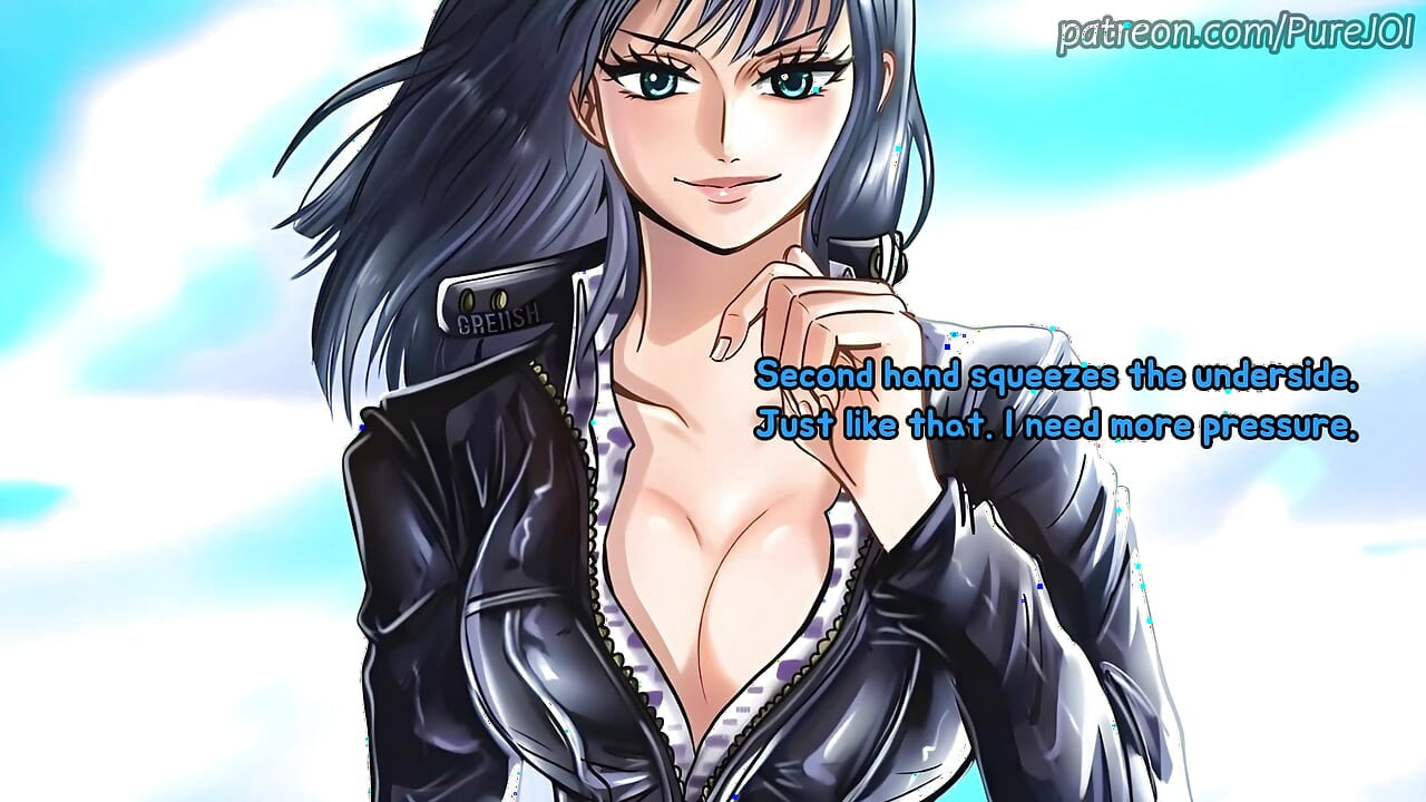 Prove to Nico Robin you deserve to be her personal servant (CBT JOI)
