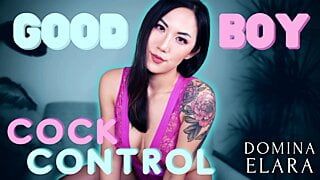 Good Boy Cock Control Full Clip: dominaelara.com