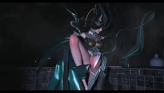 Digitally Enhanced Goddess- 3D Animation Hentai