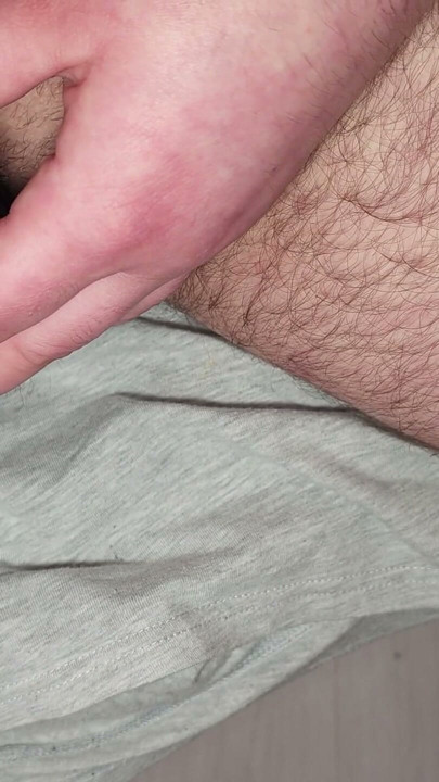 Caged, released. Milked and denied. Husband Cums. | Clip 1